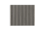 Pau Wall Panel- Bed Sänggavel W94,5 x H80 x B2,8 - Svart/Whitewash /  MDF