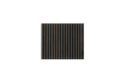 Pau Wall Panel- Bed Sänggavel W94,5 x H80 x D2,8 - Svart/Mocca /  MDF