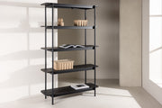 Heim Hylla 190 cm - Svart / Svart FSC 100%