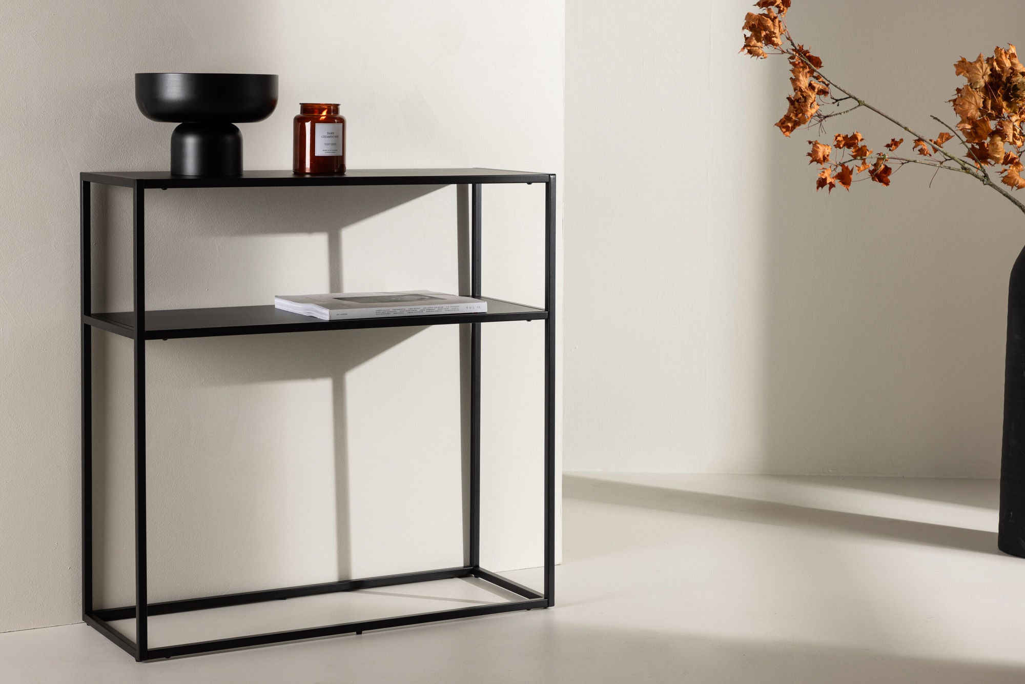 Georgetown Sidobord - Svart / Svart
