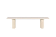 Olivia Dining Bänk 40x180x45 cm  - Whitewash  /