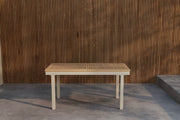 Panama Bord 160/240 - Beige/Teak