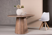 Lanzo Matbord φ120 - Natur / Natur MDF