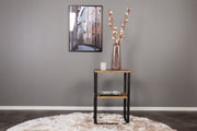 Rise Sängbord - Svart / Teak