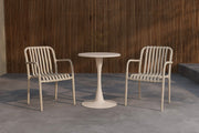 Limnos Cafégrupp ø60x70 cm - Beige / Beige