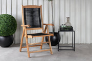 Peter 5:pos Stol 2-pack - Svart Rep / Akacia