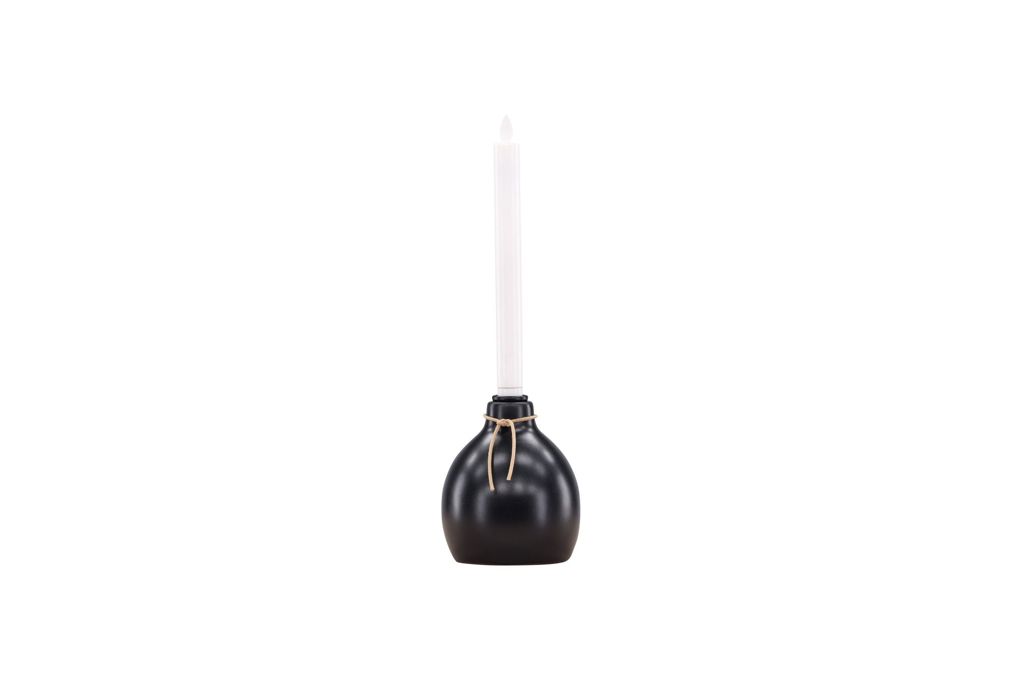 Ulricehamn Ljusstake 12cm - Svart  /
