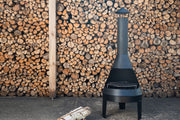 Marongo Eldstad/Grill Stål - Svart