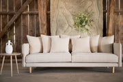 Segelskären Sofa - Whitewash / Beige Linen