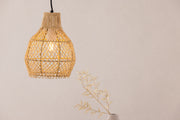Varekil - Small Pendant Lamp - Nature / Nature Rattan