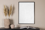 Affisch - Vit reveterad - 21x30