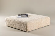 Frankie Pouf 100*100 - Beige Faux fur  /  FSC 100%