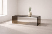 Telemark Soffbord 120x60x41 cm - Brunt Glas