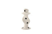 Glory Ljusstake - Vit/Svart Dots - D2*W6*H12cm