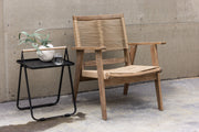 Peter Loungestol Akacia - Mörk Brun / Beige