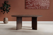 Graos Runt Matbord - Mocca / MDF