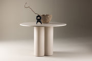 Olivia Matbord ⌀110 - Beige /
