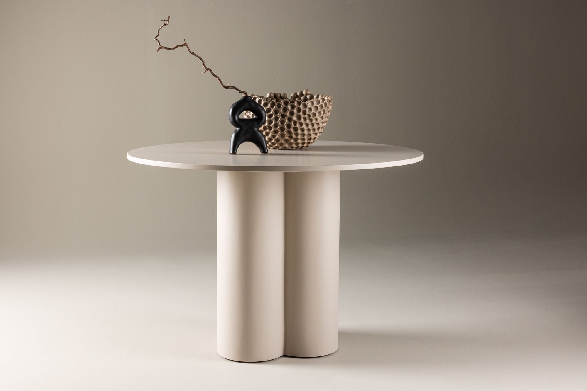 Olivia Matbord ⌀110 - Beige /