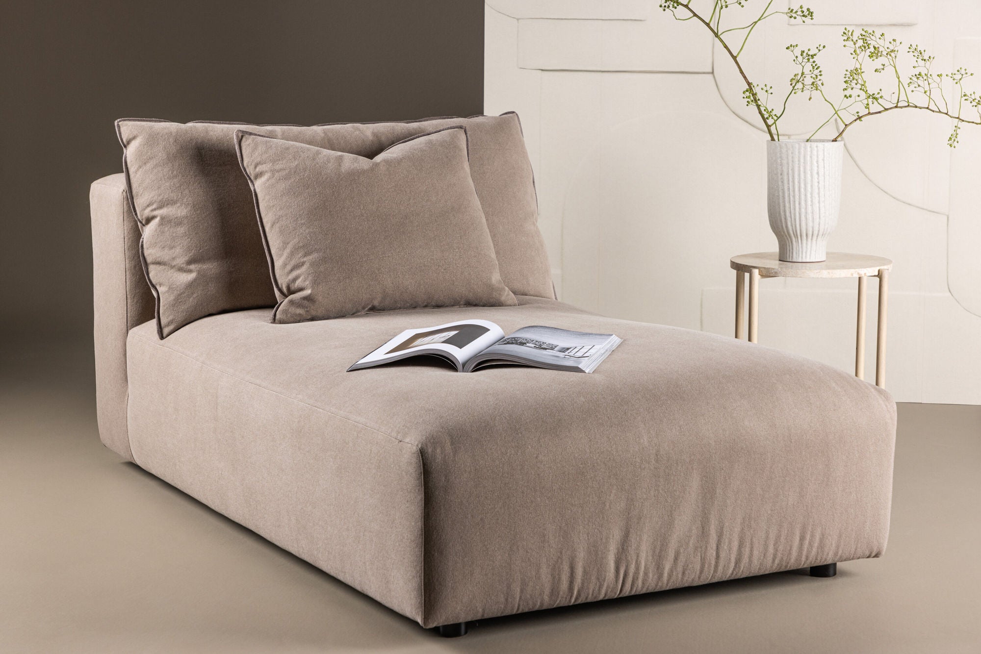 Malö Daybed - Dark Brown Linen /