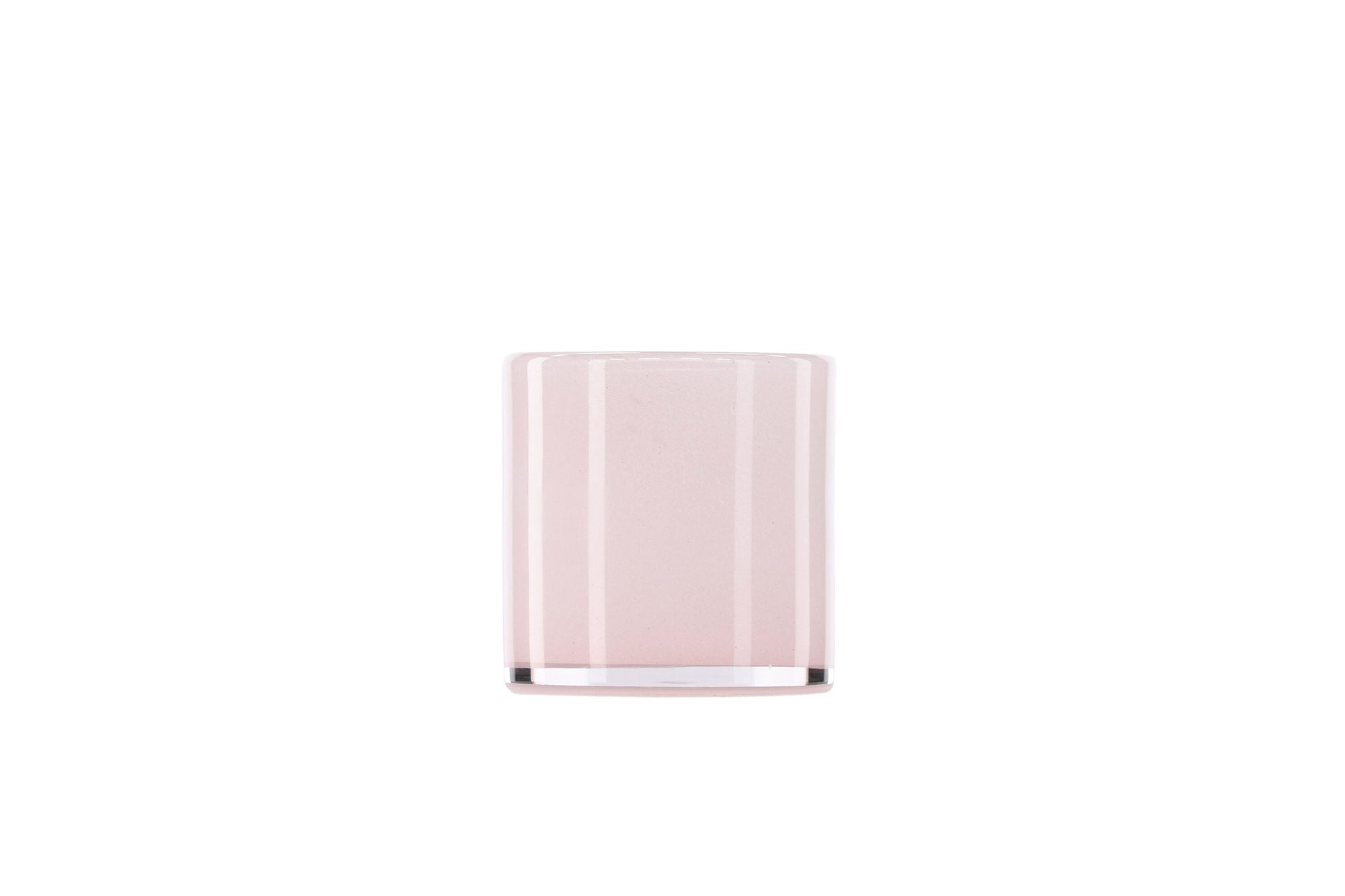 Glora Lykta  - Ljus Pink- 10*10Hcm