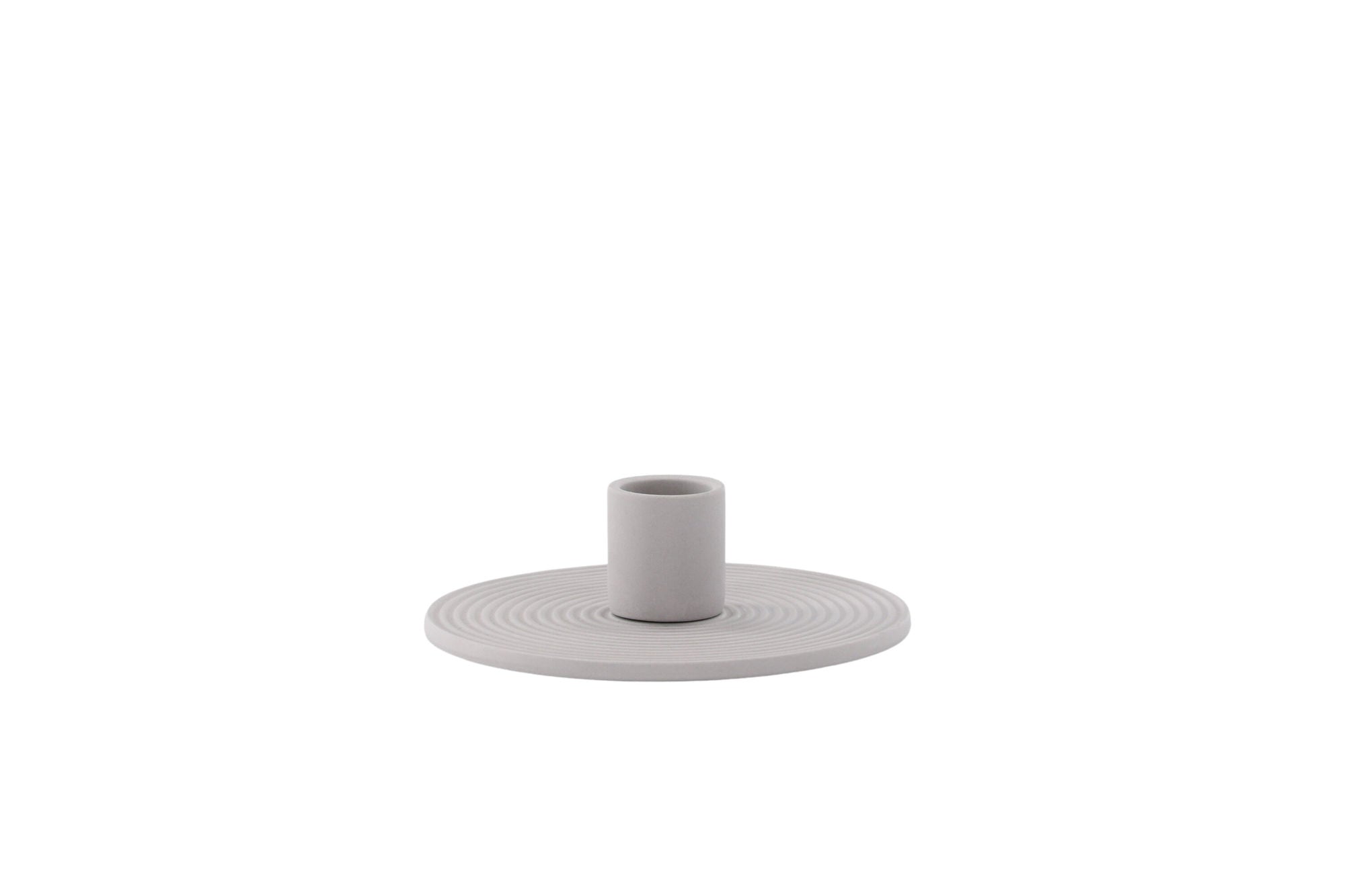 Dian Ljusstake - Grå - W12*H4cm