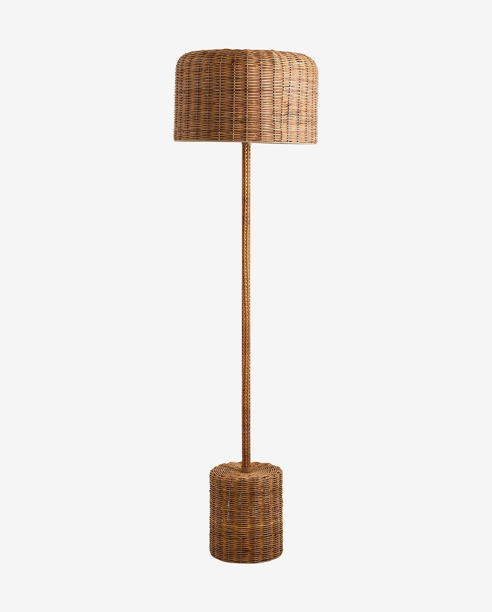 CANE rotting, golvlampa - natur