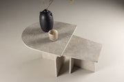 Sala Soffbord 60x60 cm, 40x40 cm - Marmorlook /