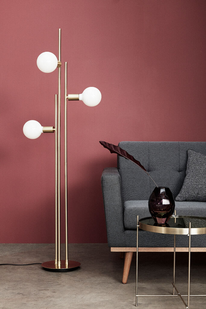 Balance golvlampa