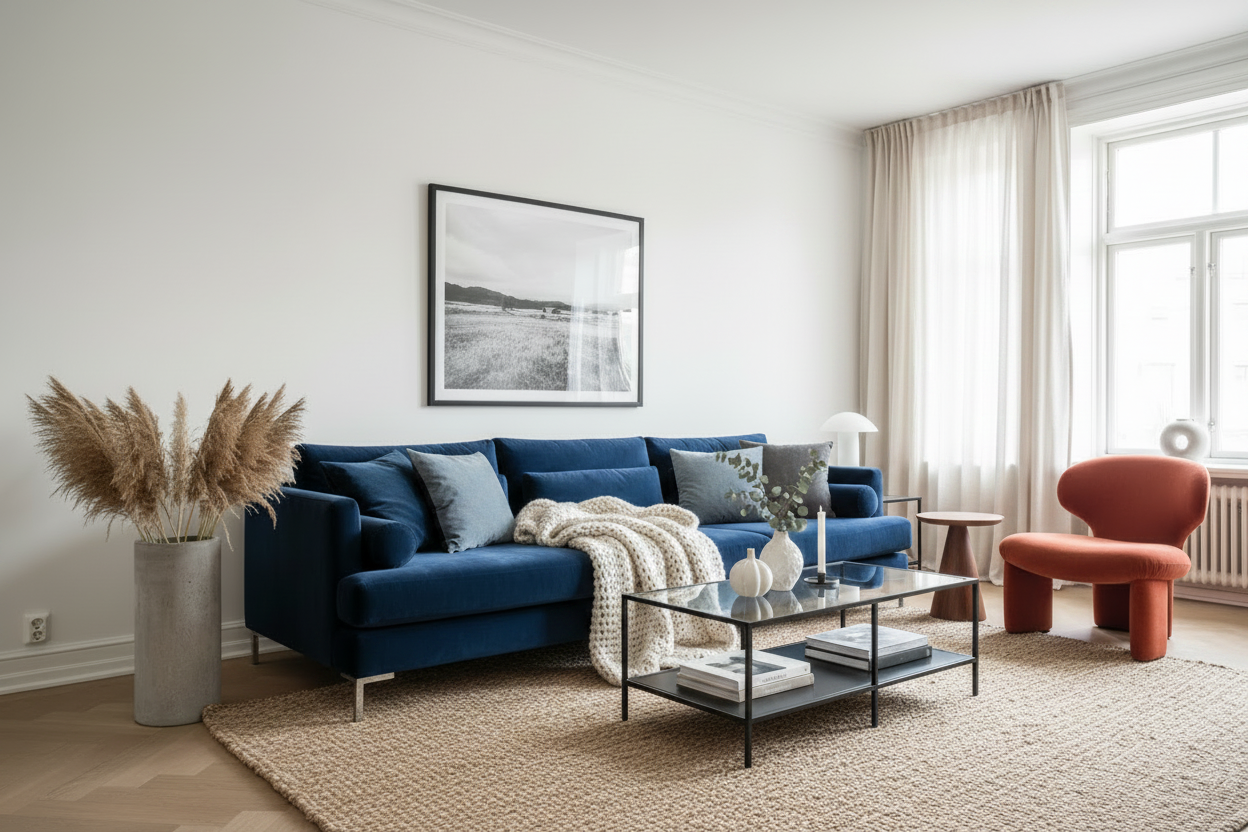 Cozy Modern Living Room