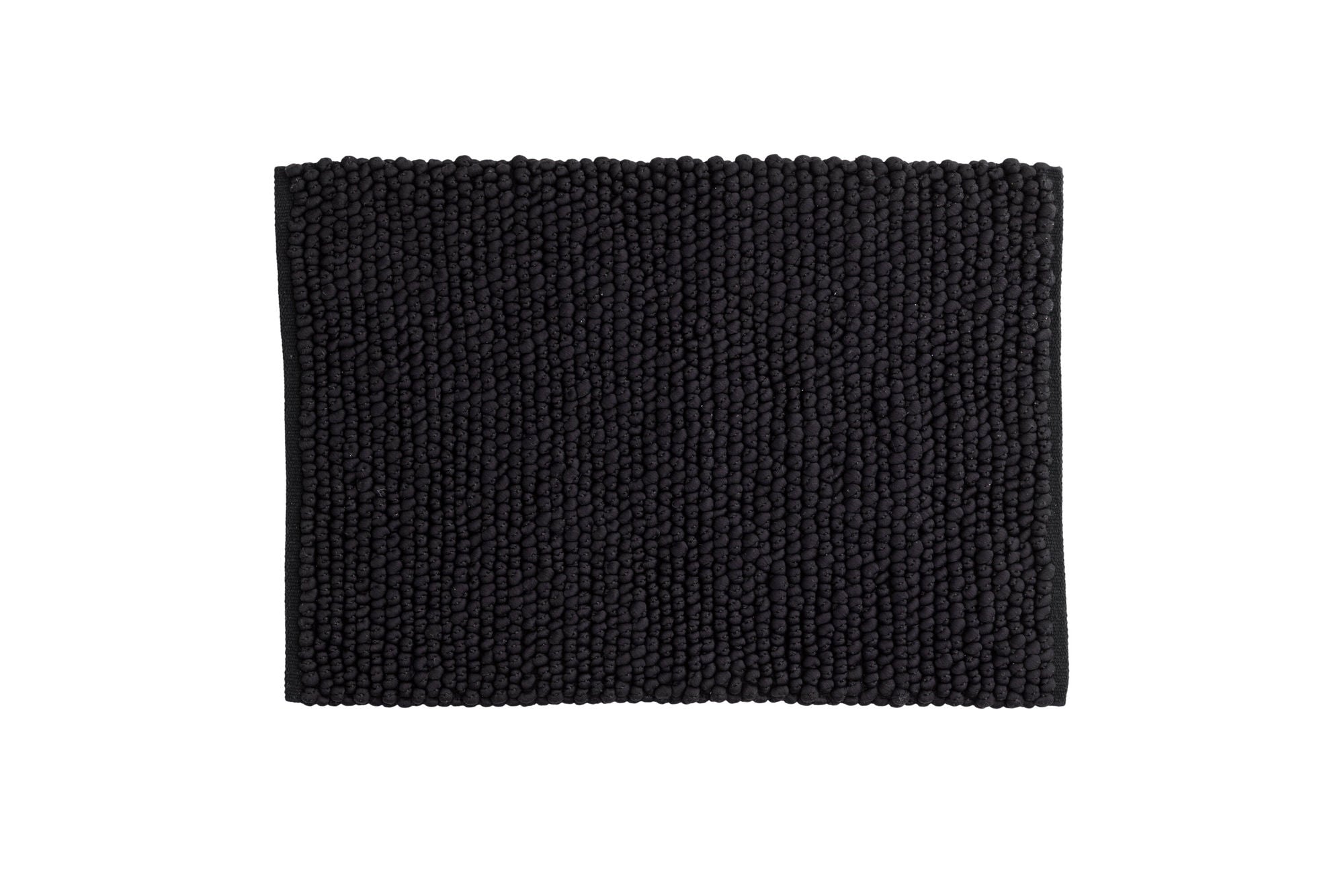 Wilmer Polyester/Bomull - 50*80-  -Rektangulärt-Svart