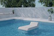 Redang Inflatable Lounger 168.5x85x51x22 cm - Vit / Beige randig