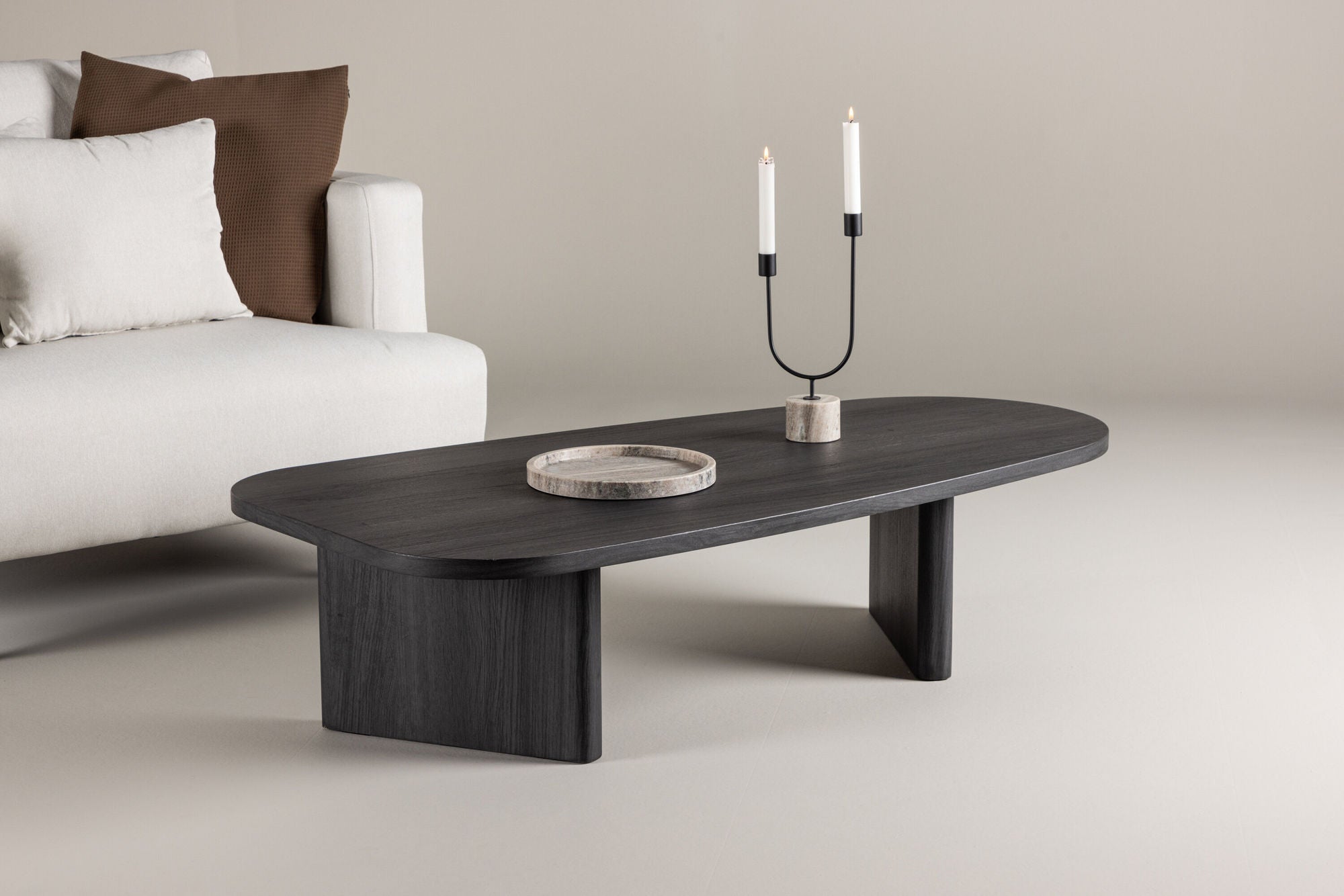 Grönvik Soffbord 130x65 cm - Svart /