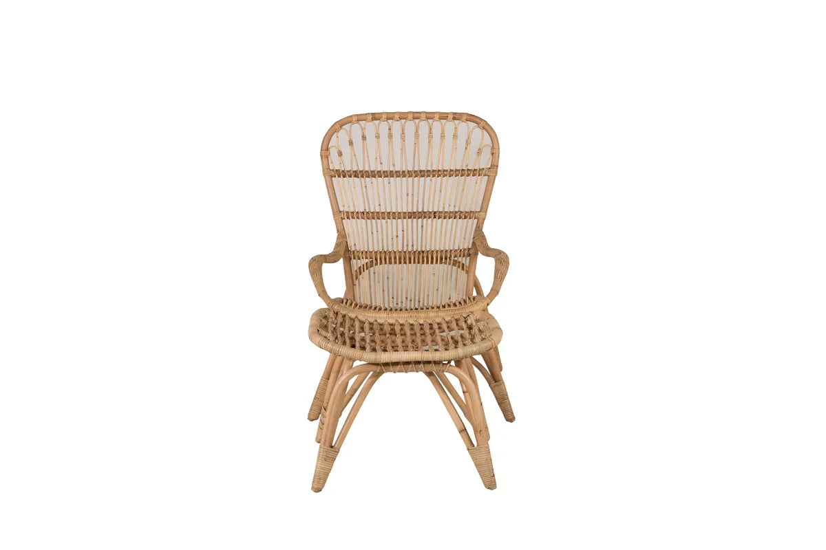 Ella Loungestol - Rotting / Offwhite Dyna. inkl.. Ottoman