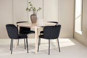 Flora Bord - med 4 Edina Stol