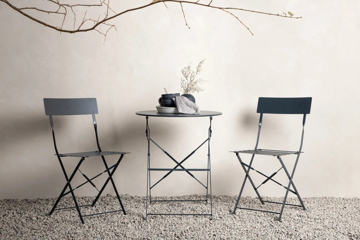 Marseille Foldable Stål bistro Set