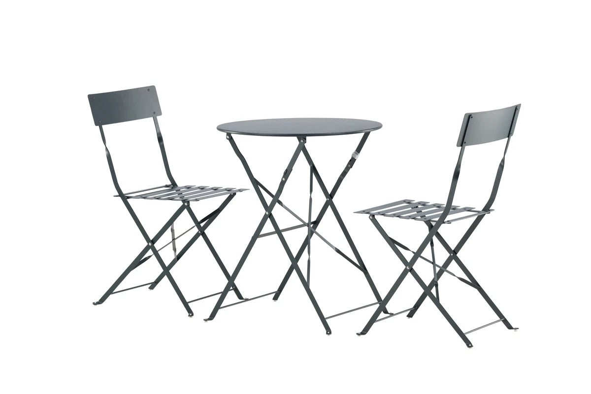 Marseille Foldable Stål bistro Set