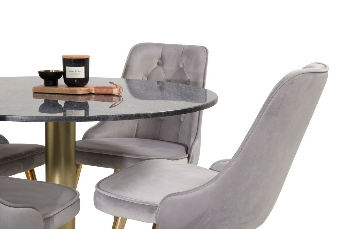 Estelle Matbord med Deluxe Matstol
