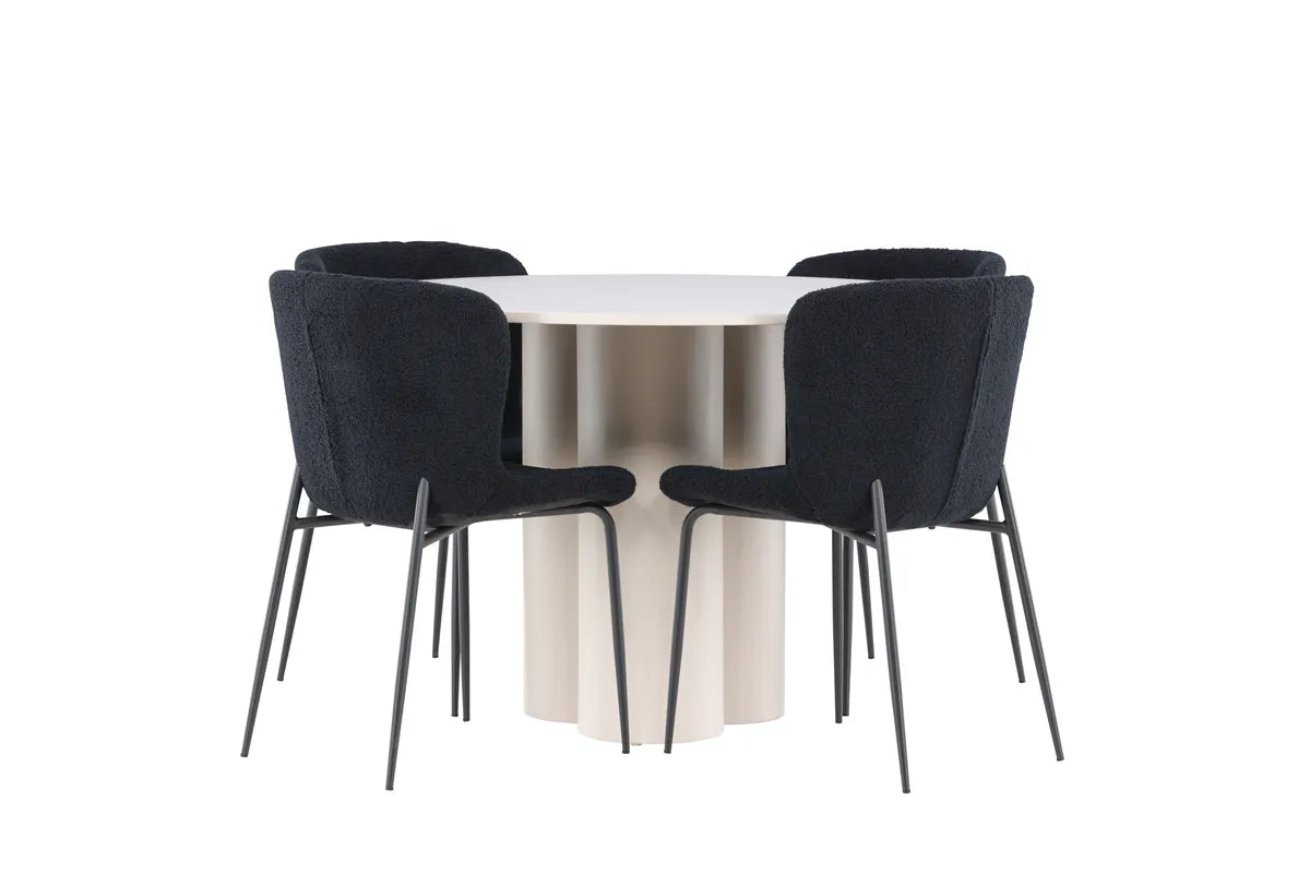 Olivia Matbord med Modesto Matstol
