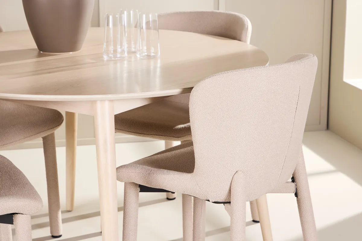 Flora Bord - med 4 Astoria Stol