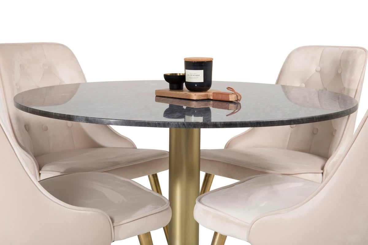 Estelle Matbord med Deluxe Matstol