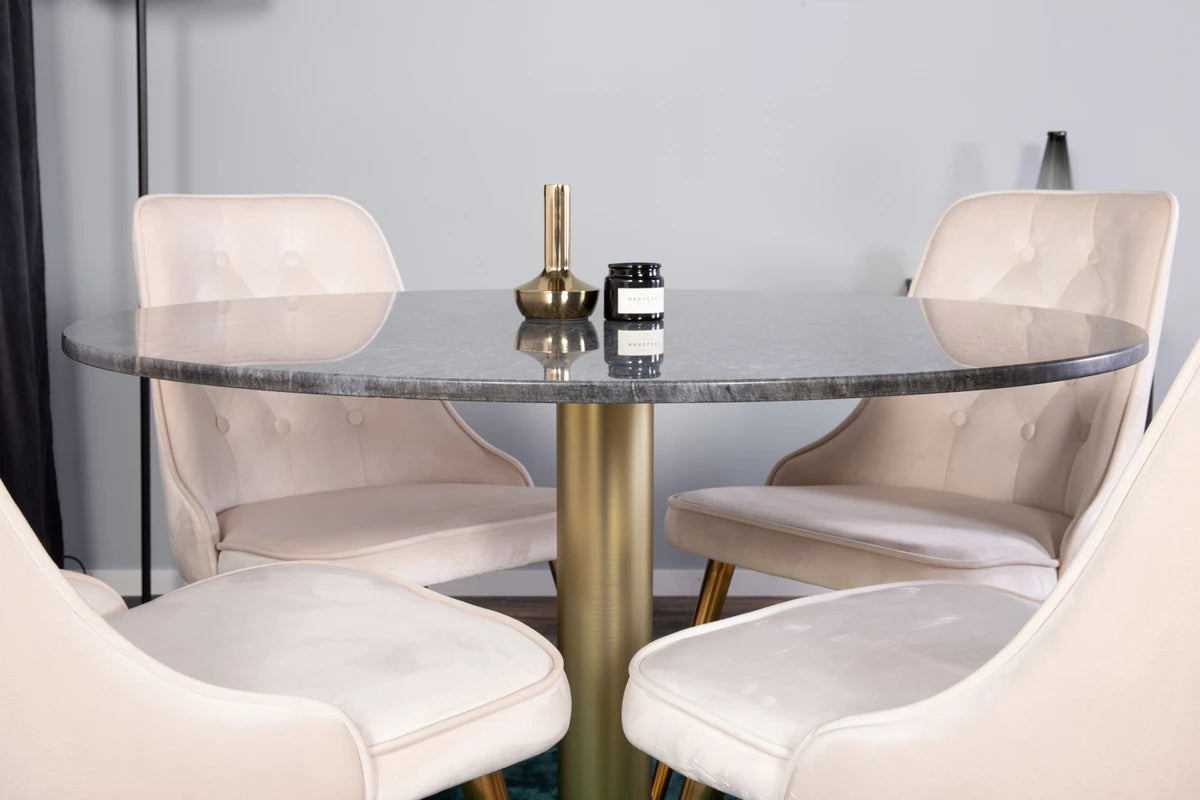 Estelle Matbord med Deluxe Matstol