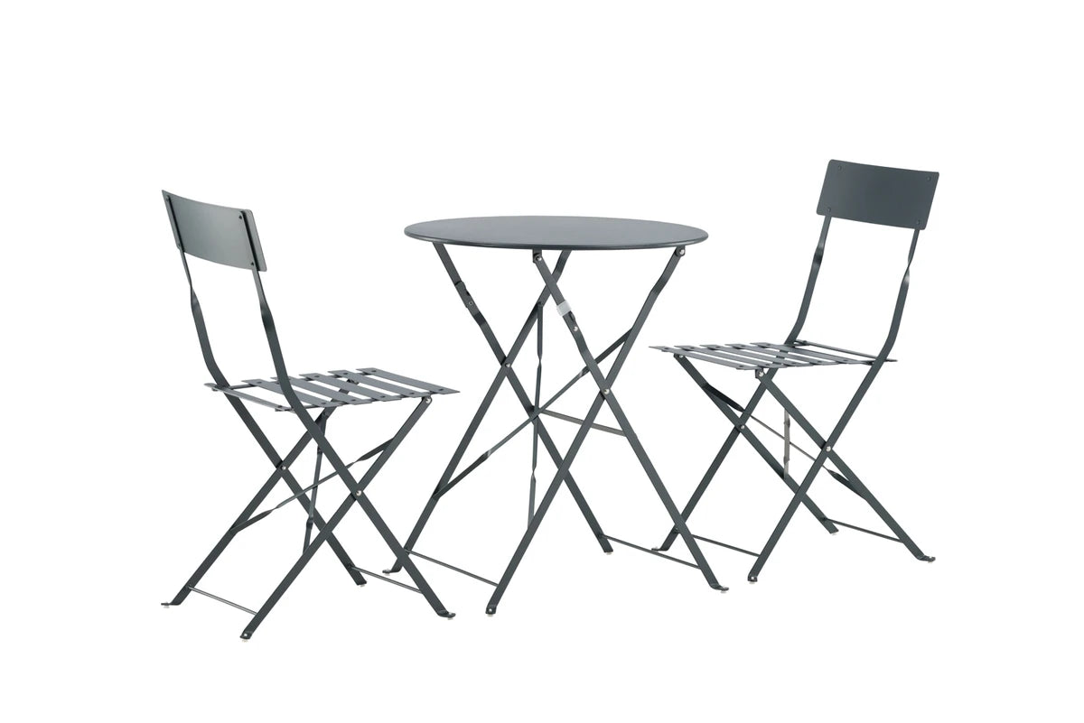 Marseille Foldable Stål bistro Set