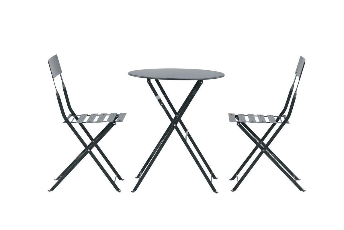 Marseille Foldable Stål bistro Set