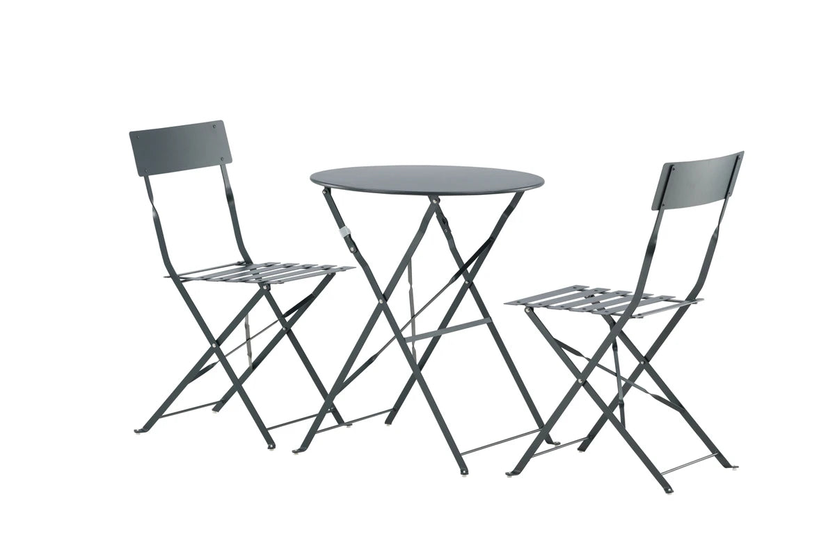 Marseille Foldable Stål bistro Set