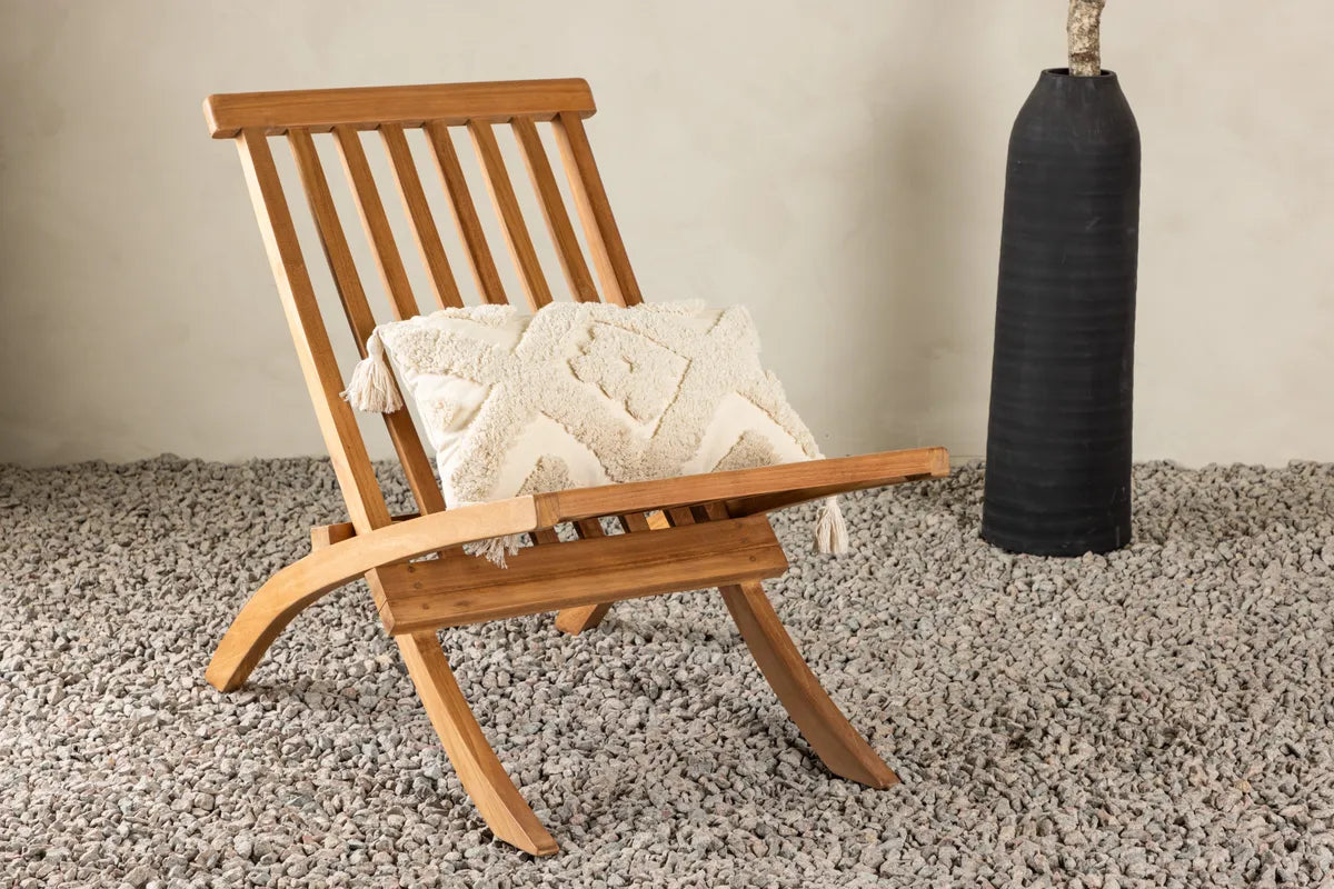 Kenya Loungestol - Natur / Natur Teak