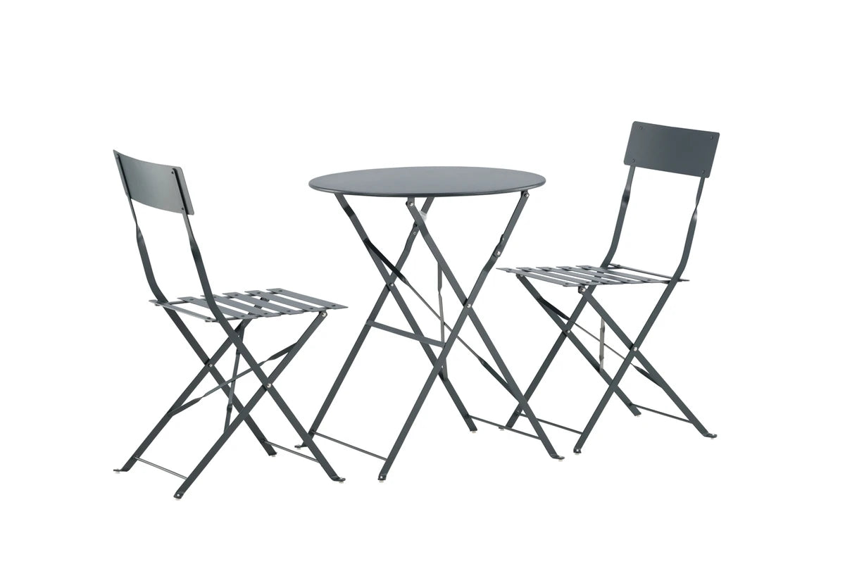 Marseille Foldable Stål bistro Set